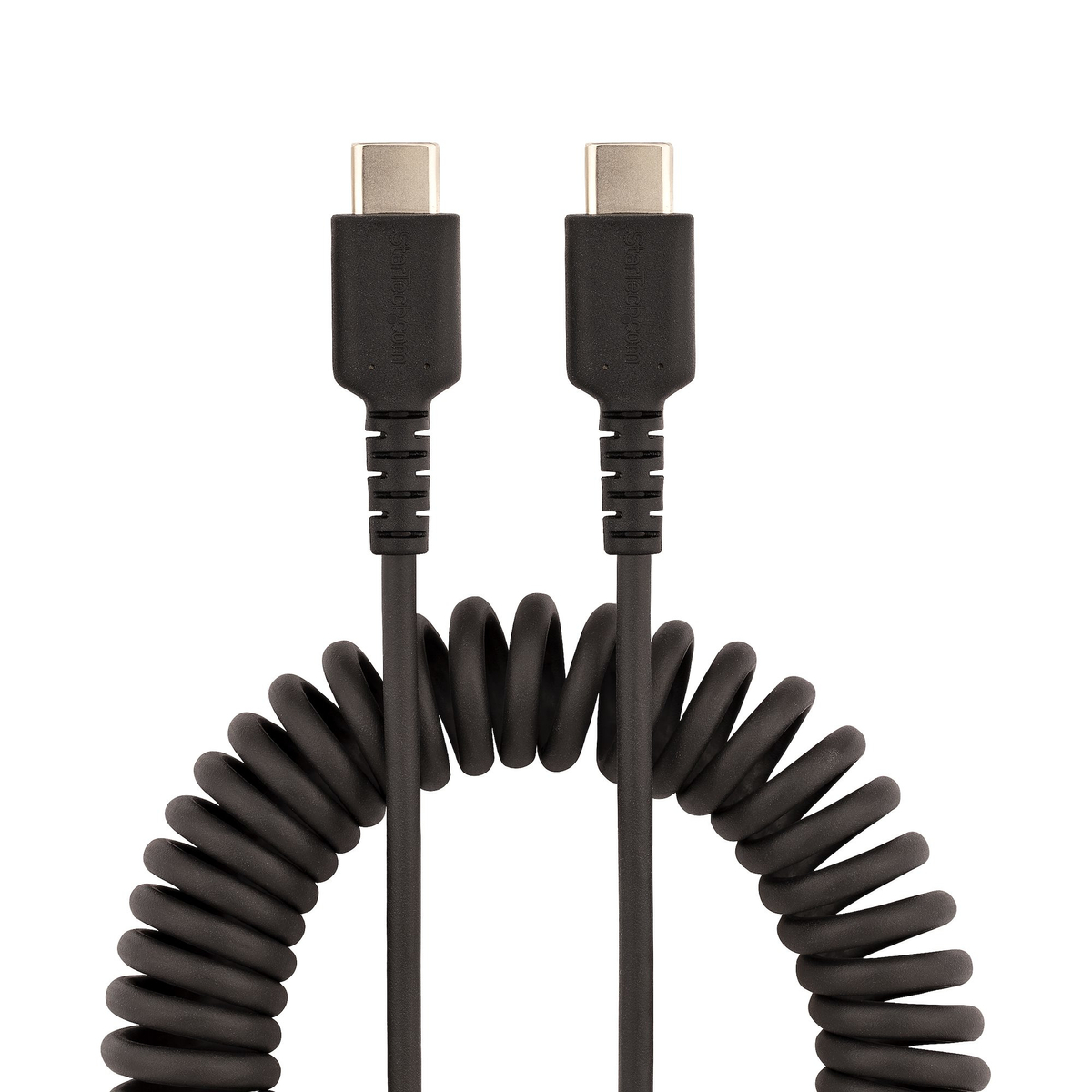 1m USB C Charging Cable Coiled M/M