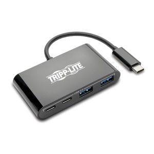 Tripp Lite, USB C Hub Adapter 2x USB-C & 2x USB-A