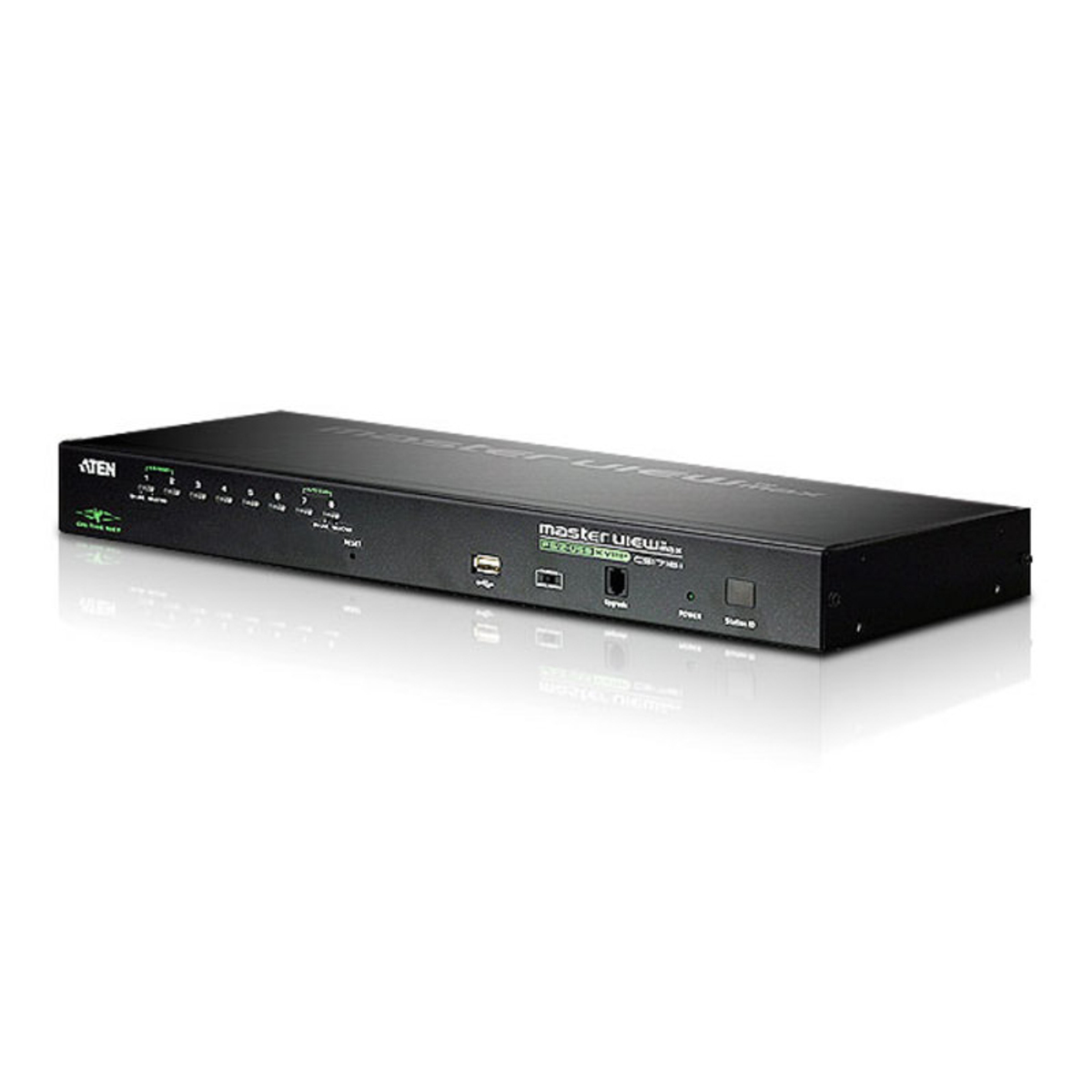 8x-PS/2 USB KVM Switch+ 1u remote access