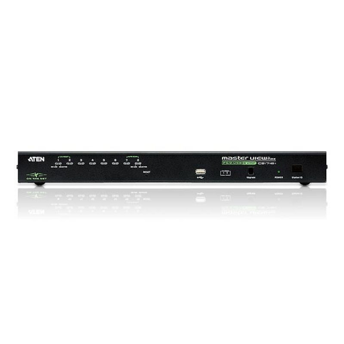 8x-PS/2 USB KVM Switch+ 1u remote access