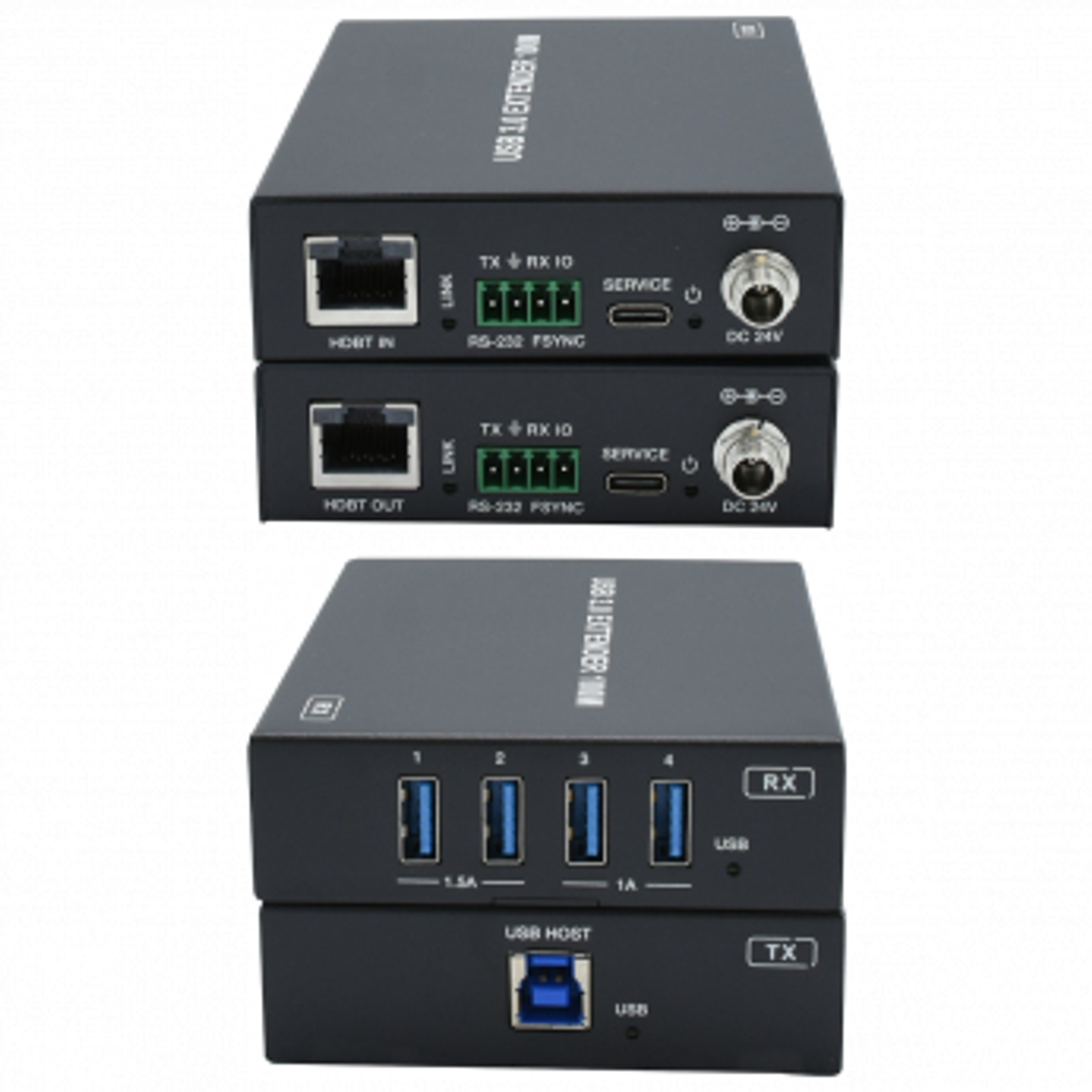 USB 3.0/3.2 extender Cat6A cable 100m