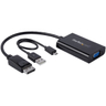 DisplayPort to VGA adapter with audio