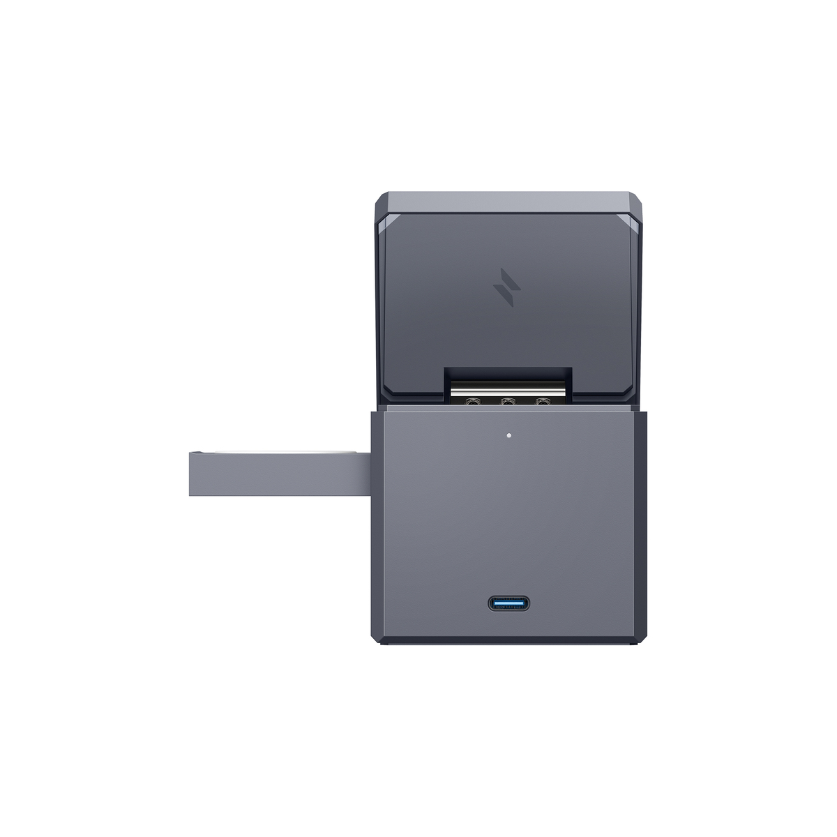 3-in-1 Cube With MagSafe- Europe Gray