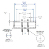 RLF2 Low-Profile Hinge Mount 55-70