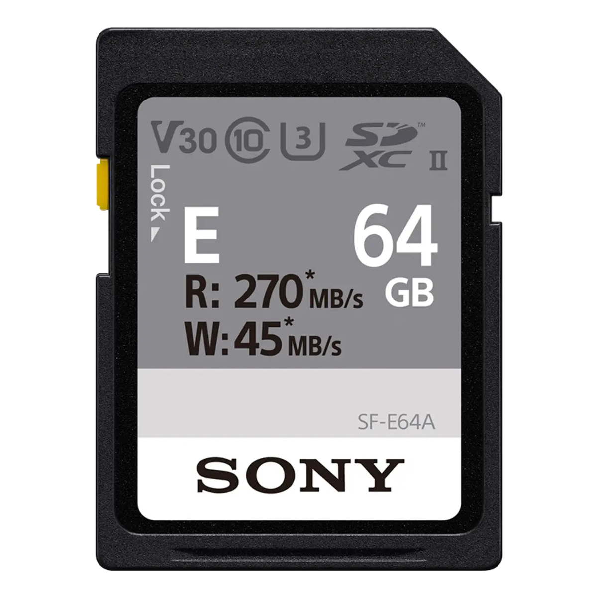 SF-E SERIES UHS-II SD MEMORY CARD