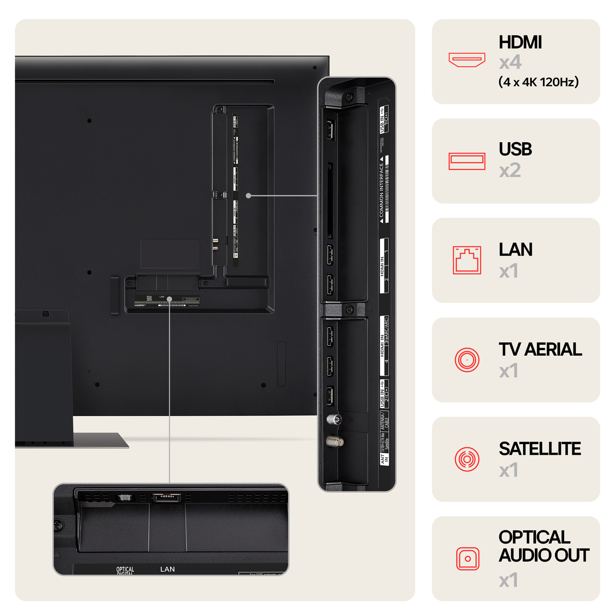 QNED QNED87 55 4K Smart TV 2024