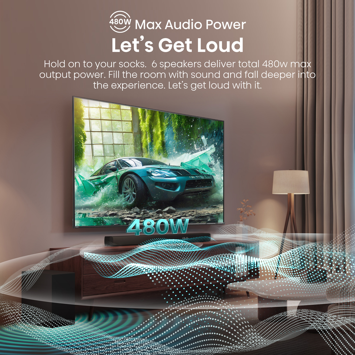 HS3100 3.1 Channel Soundbar