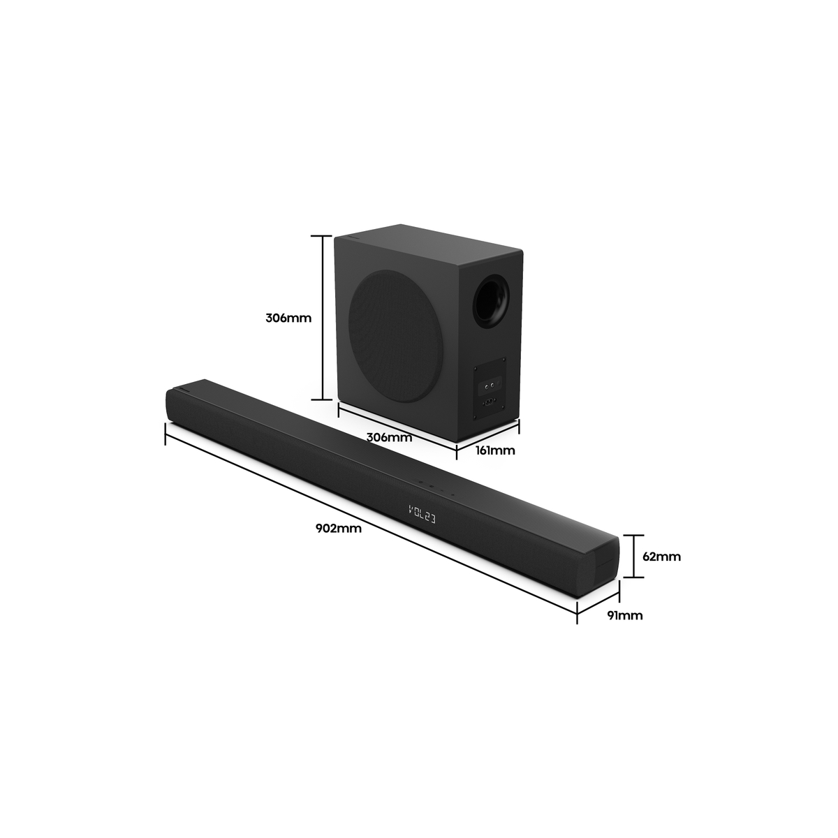 HS3100 3.1 Channel Soundbar
