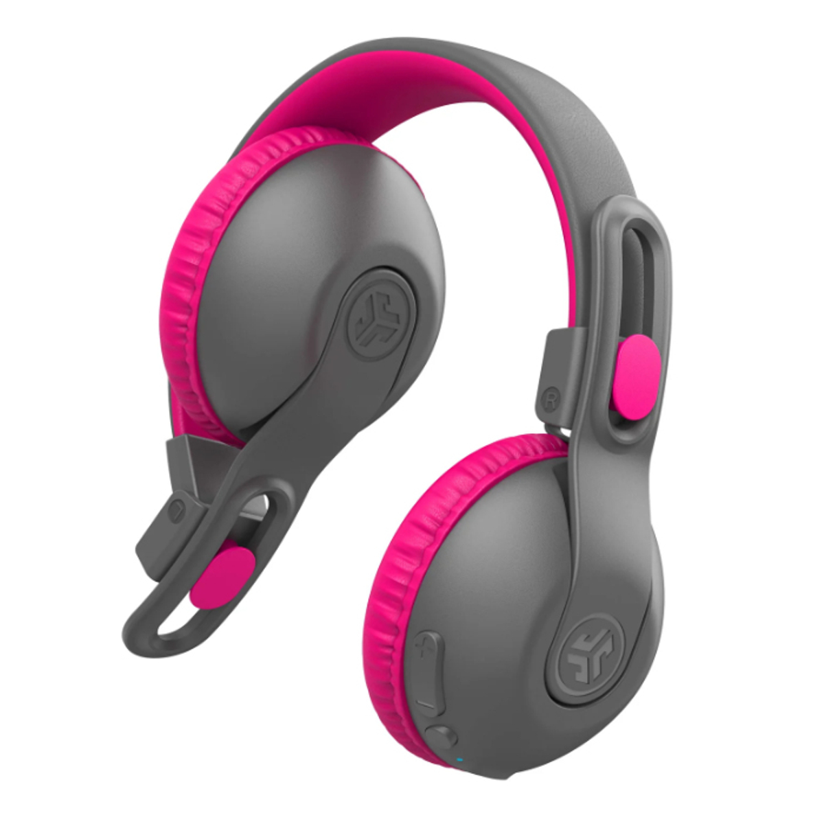 JBuddies Studio 2 WL Hphones - Grey/Pink