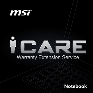 MSI, EU1-1Y Extension warranty card