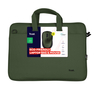 BOLOGNA BAG AND MOUSE SET GREEN