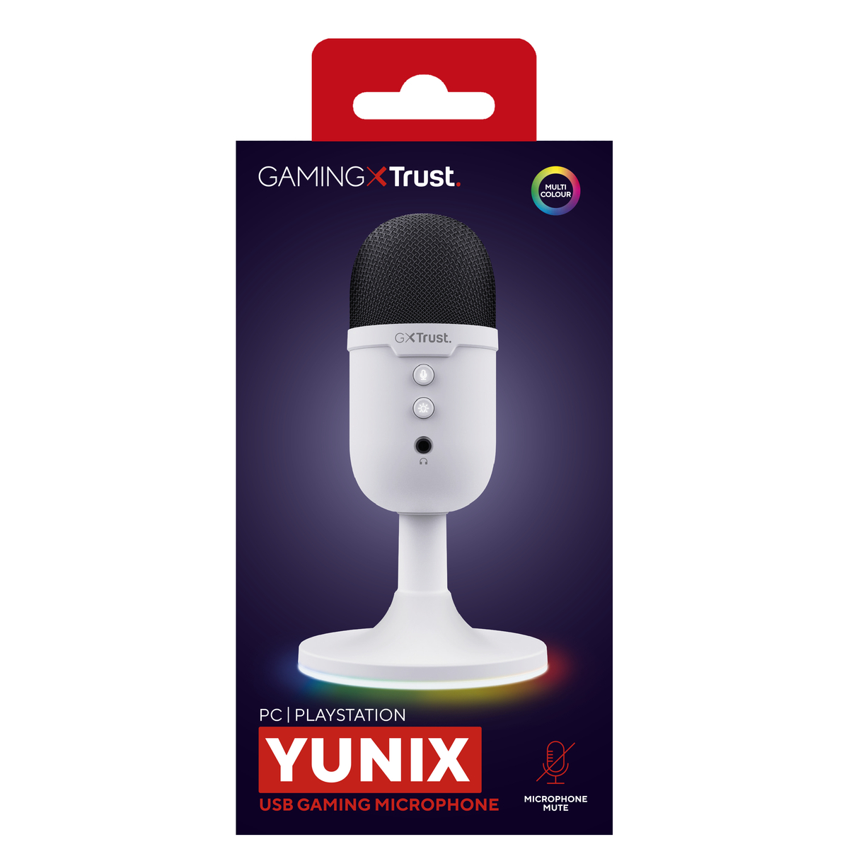 GXT234W YUNIX USB MICROPHONE WHITE