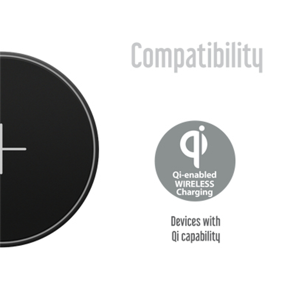 Wireless Charging Pad 15W BLK