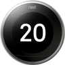 Learning Thermostat Steel 3rd Gen (UK/
