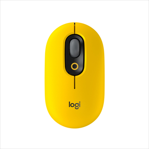 Logitech, Pop Mouse- Emoji - Blast Yellow