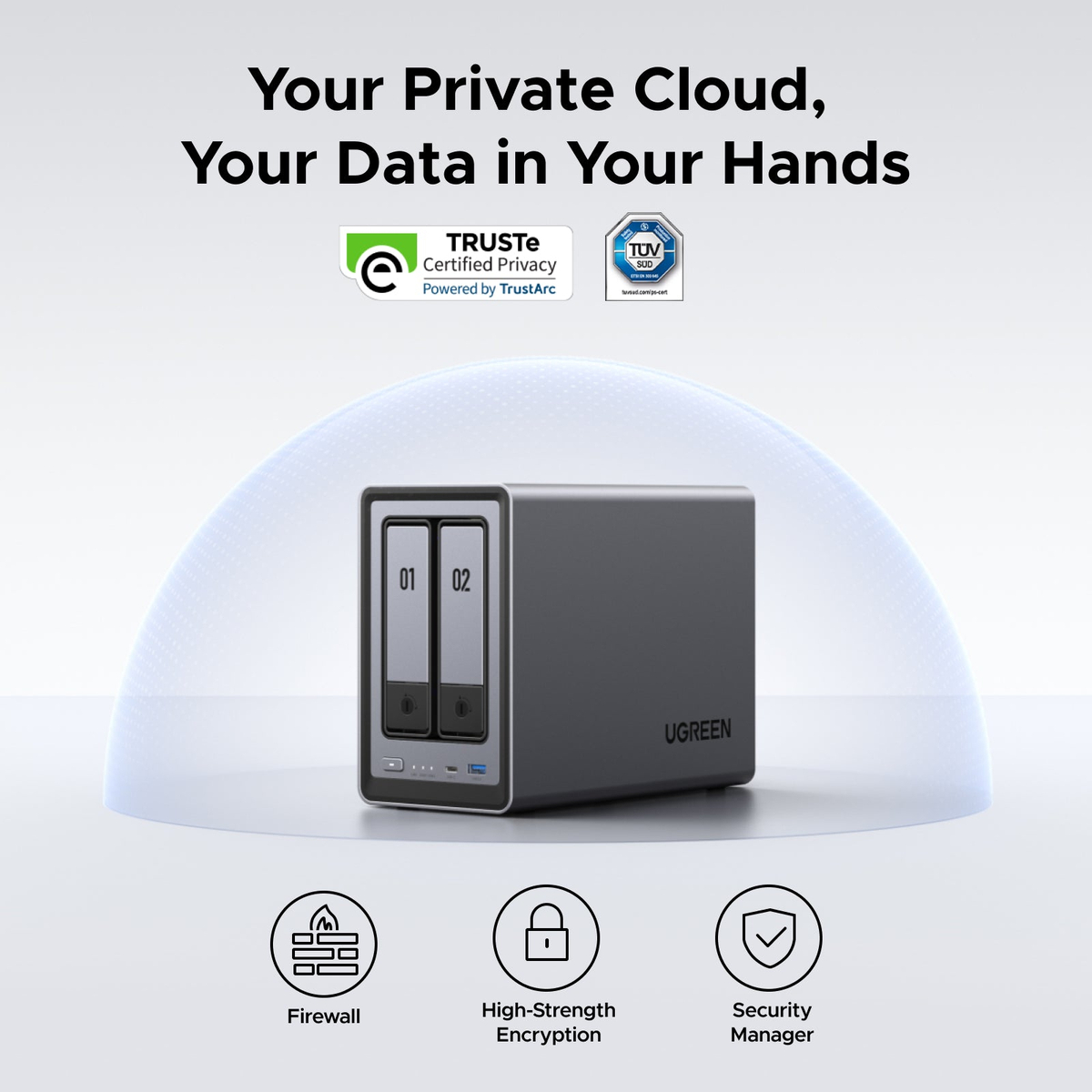 UGREEN NASync DXP2800 2-Bay NAS