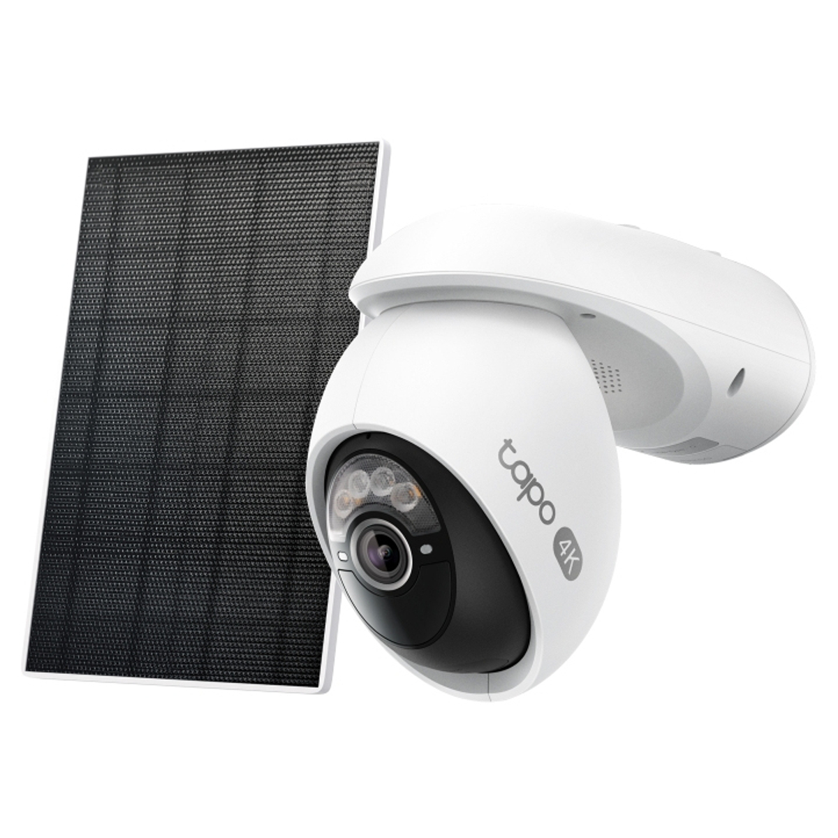 Solar-Powered Pan/Tilt Security Cam Kit