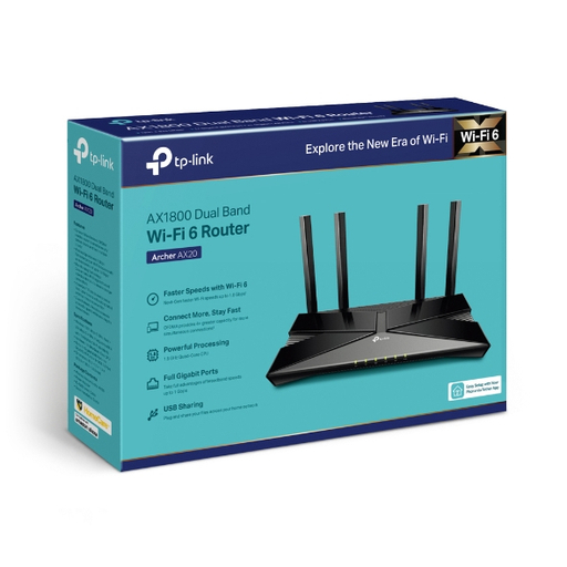 AX1800 Dual-Band Wi-Fi 6 Router