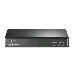 TP-Link, 9-Port 10/100 Desktop Switch 8-Port PoE+