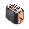 Abbey Lux Toaster Black