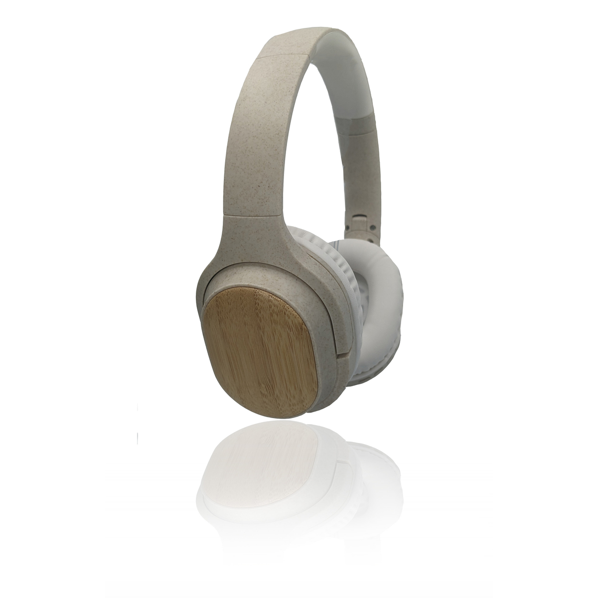 Bio Rechargable Bluetooth Headphones WHT
