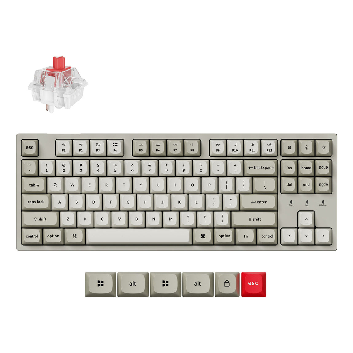 C1PX-M1-UK 80% Keyboard