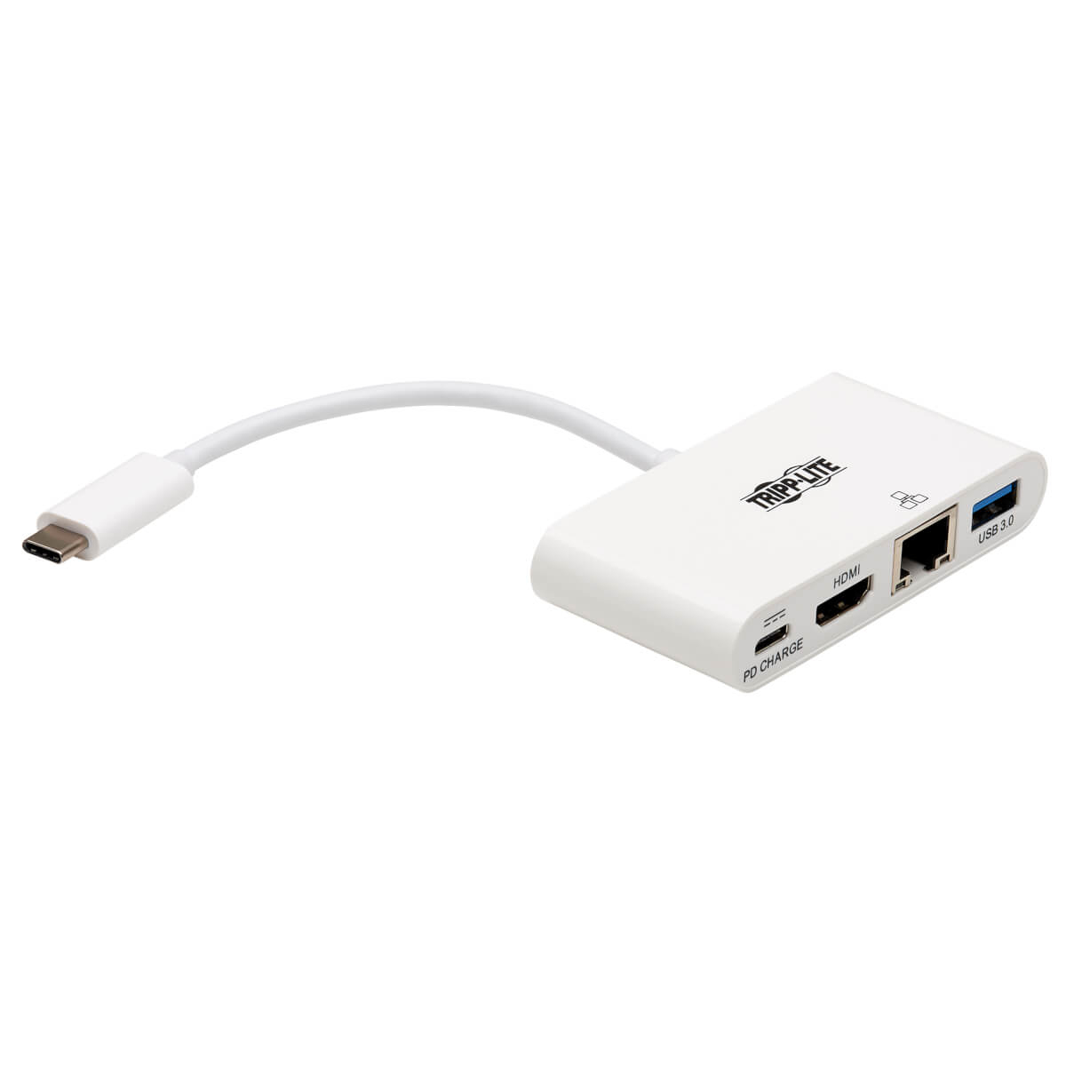 USB-C HDMI ADAPTER 4K W/HUB CHARGING GBE