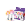 WIZ WI-FI BLE 60W A60 E27 822-65 RGB 2PK