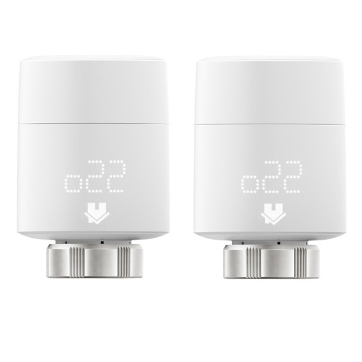 Smart Radiator Thermostats - 2 Pack