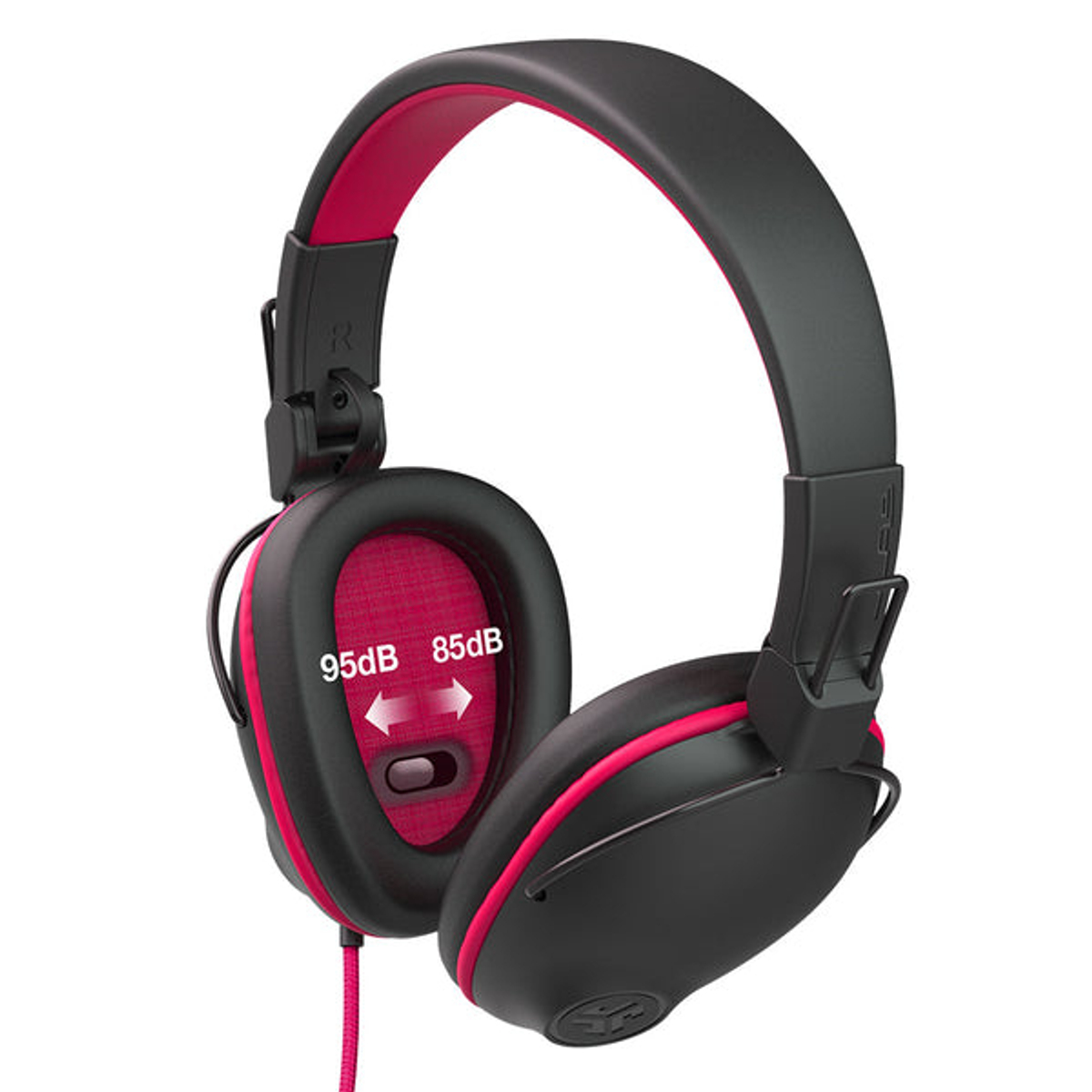 JBuddies Pop Wired Headphones - Pink
