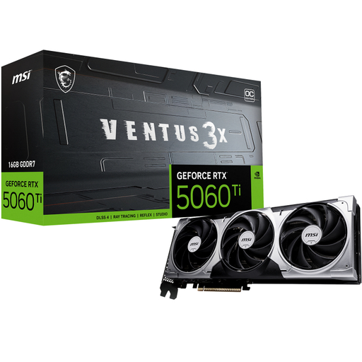 GPU NV 5060 TI VENTUS 3X OC 16G Fan