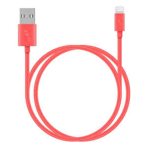Lightning 1m Coral Cable