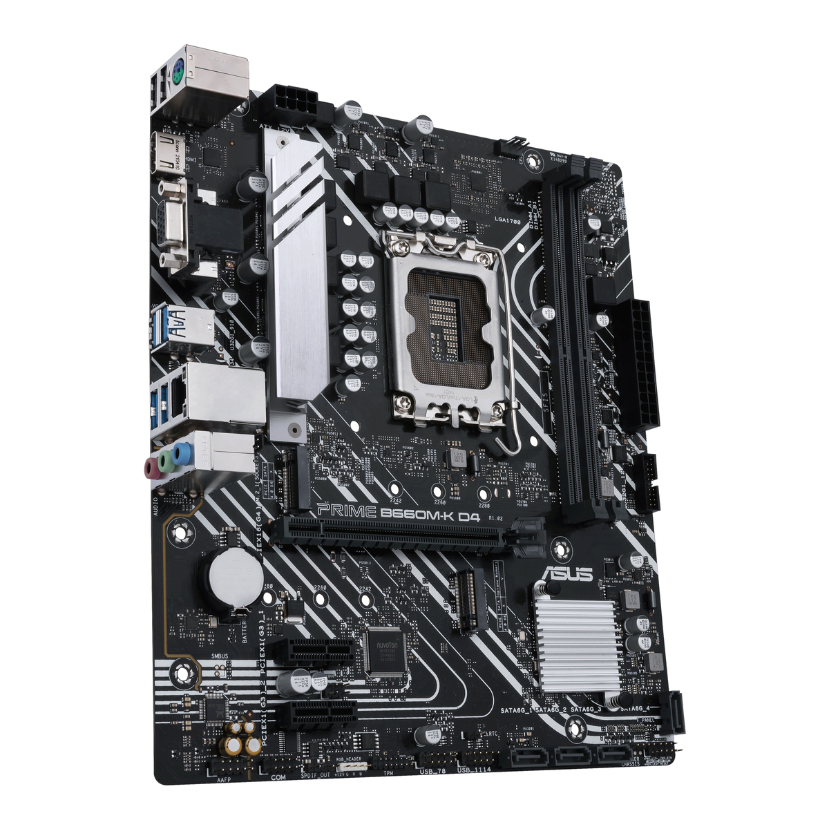 MB INT 1700 PRIME B660M-K D4 M-ATX