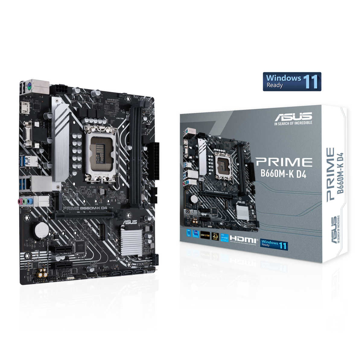 MB INT 1700 PRIME B660M-K D4 M-ATX