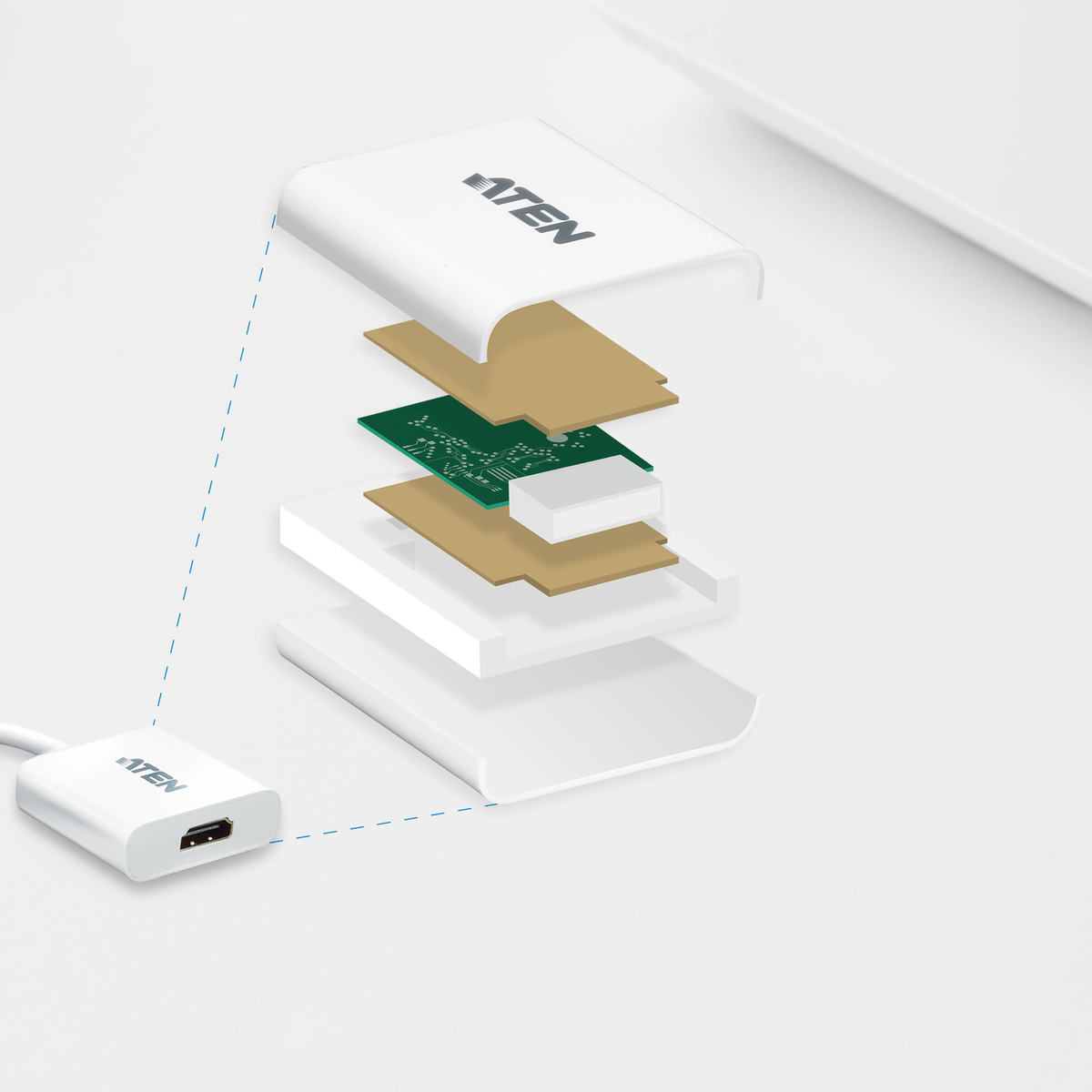 VC985 Displayport to HDMI Adapter