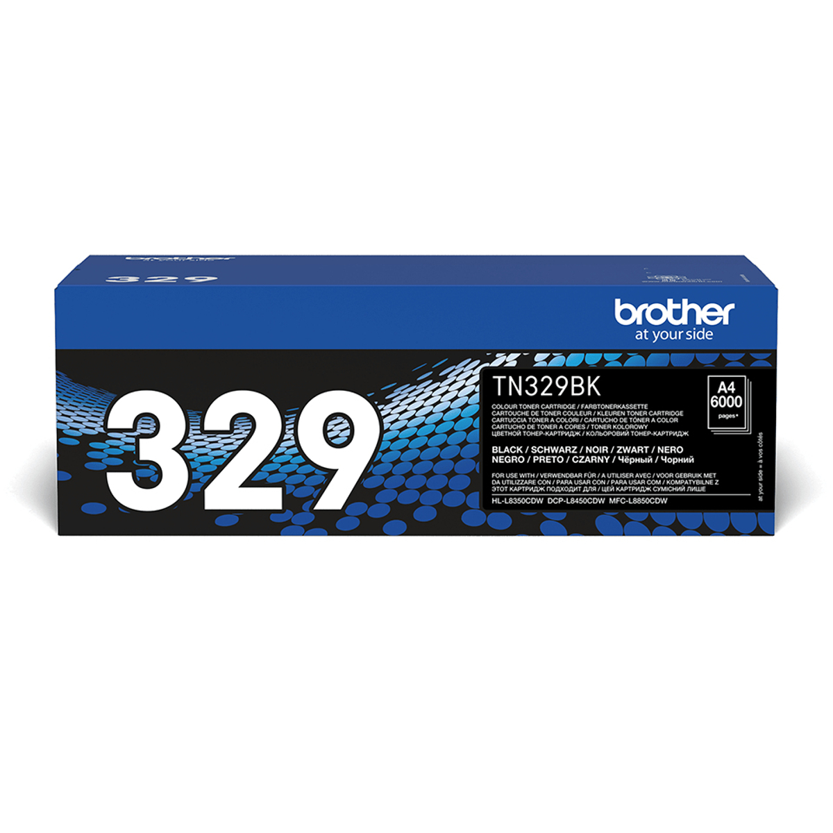 TN329BK Black 6k Pages Toner