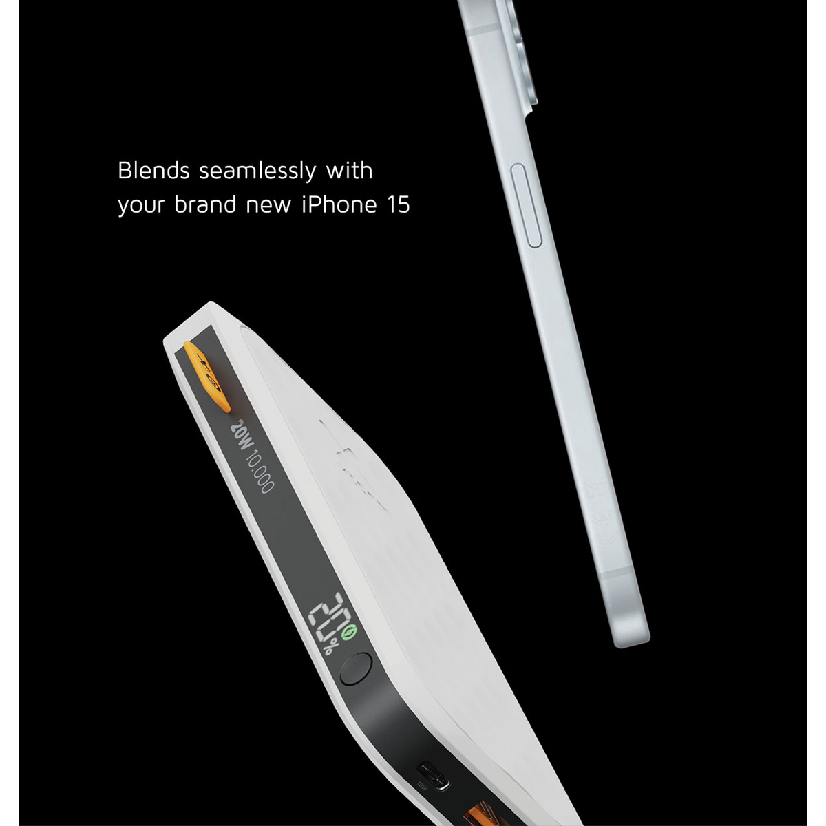 20W Fuel Series Powerbank 10.000 -White