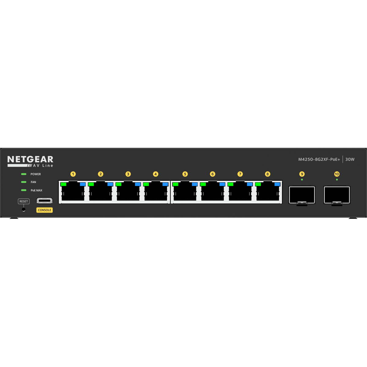 PoE+ Fully Managed Desktop Switch