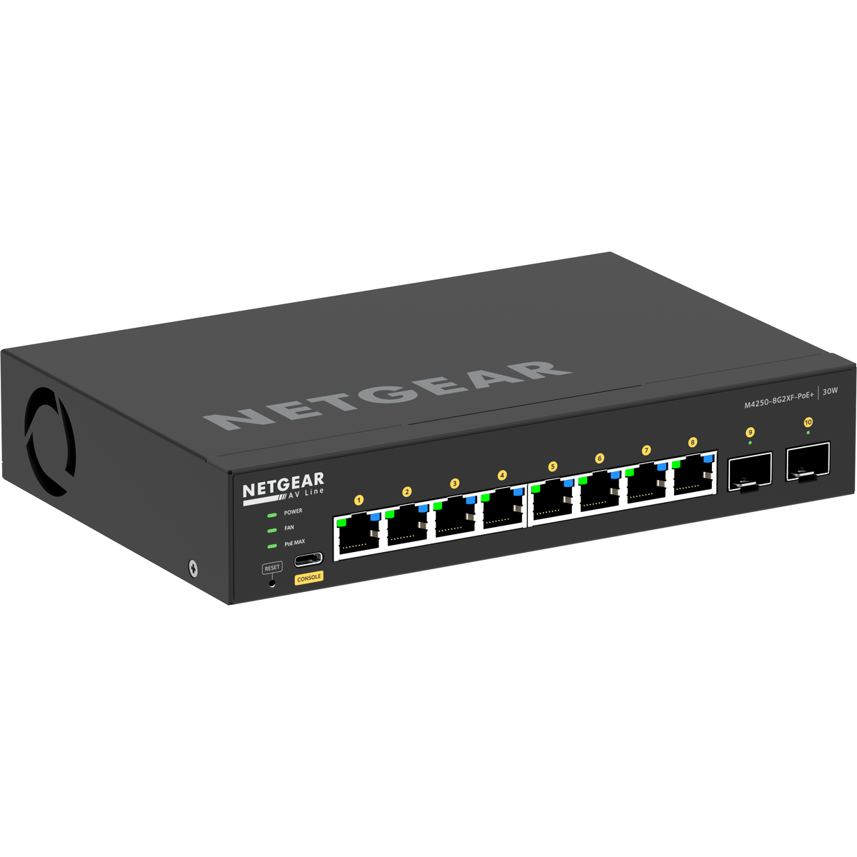 PoE+ Fully Managed Desktop Switch