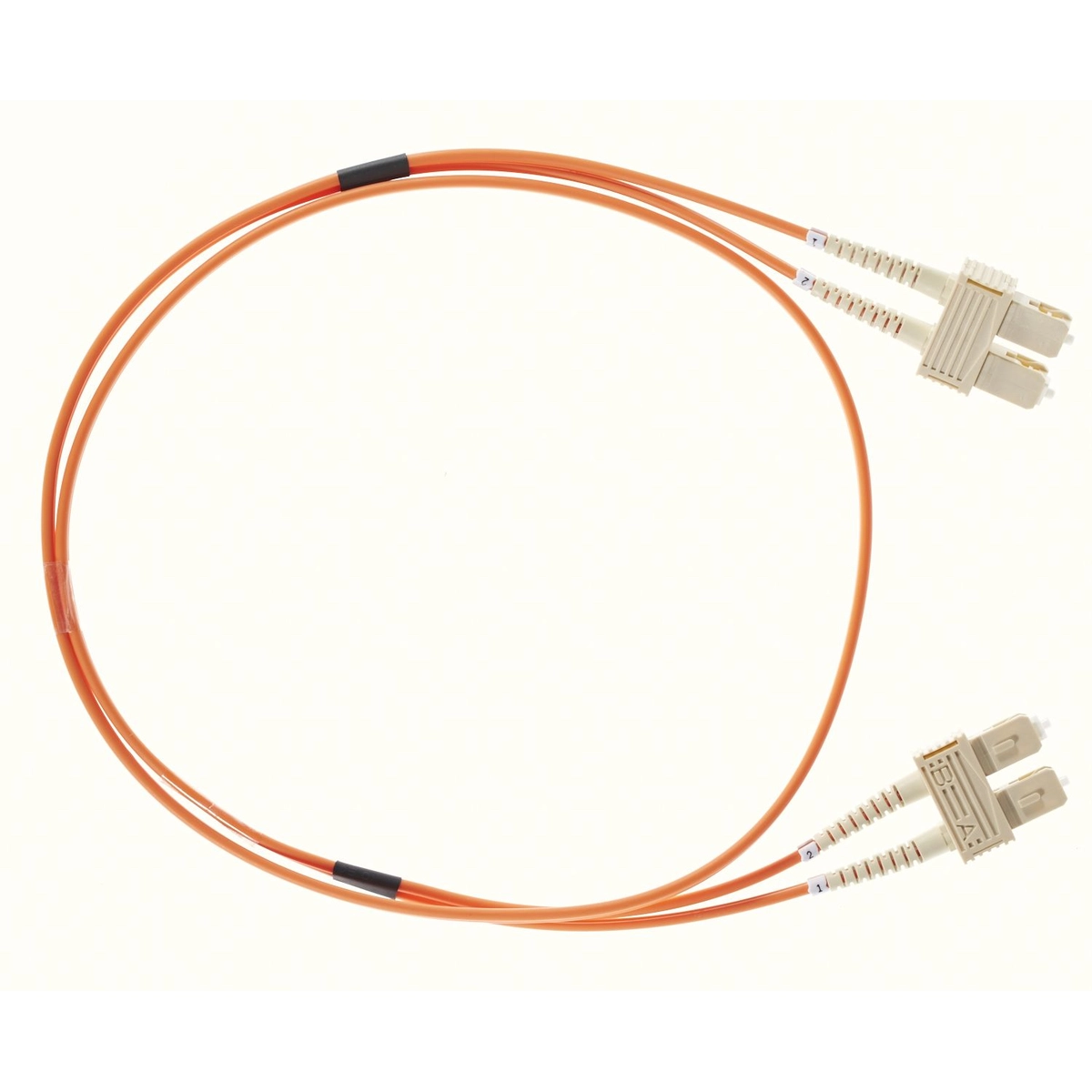 10m SC-SC OM1 Multimode Fibre Optic Dupl