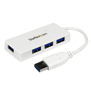 4 Port SuperSpeed Mini USB 3.0 Hub