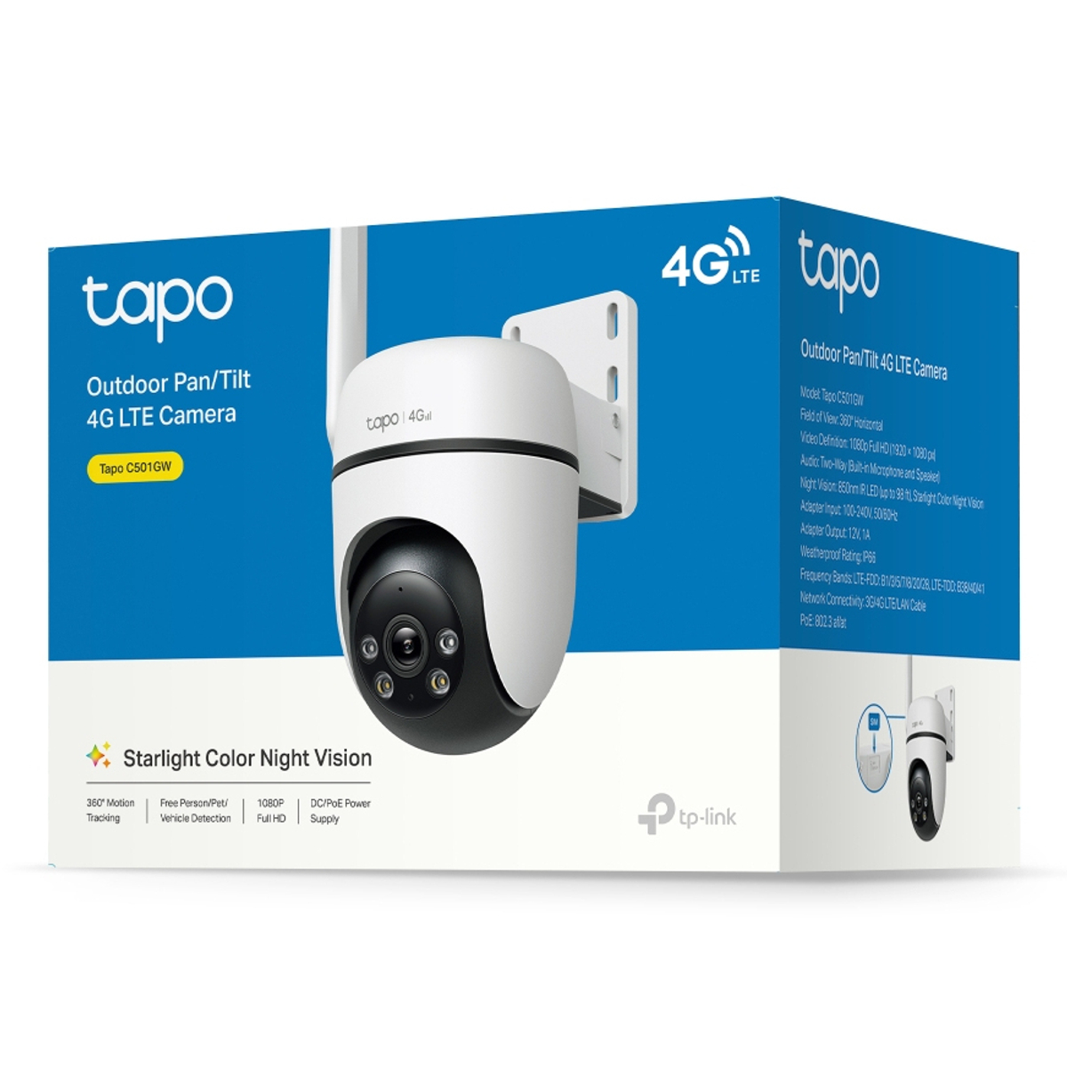 Outdoor Pan/Tilt 4G LTE Camera