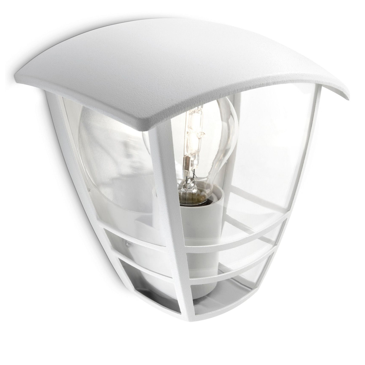 Creek Wall Lantern White 1x60W 230V Base