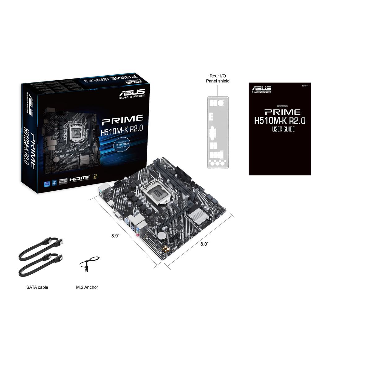 MB INT LGA1200 Prime H510M-K R2 D4 MATX