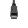 2m DisplayPort Cable with Latches - M/M