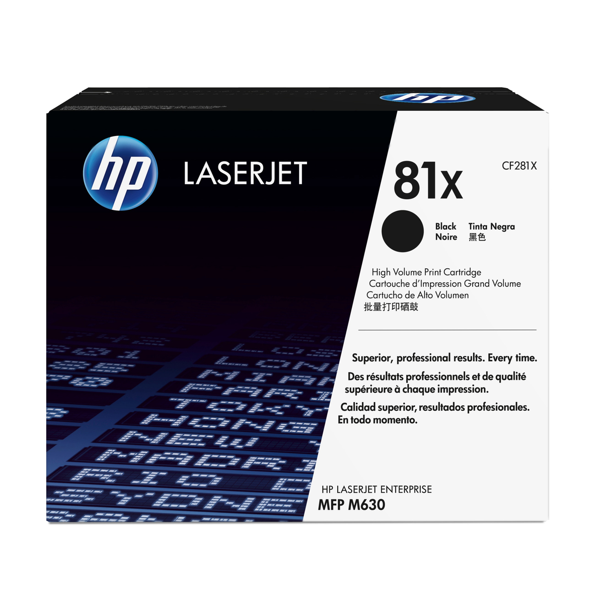 HP 81X Hi-Yield Black Toner Cartridge