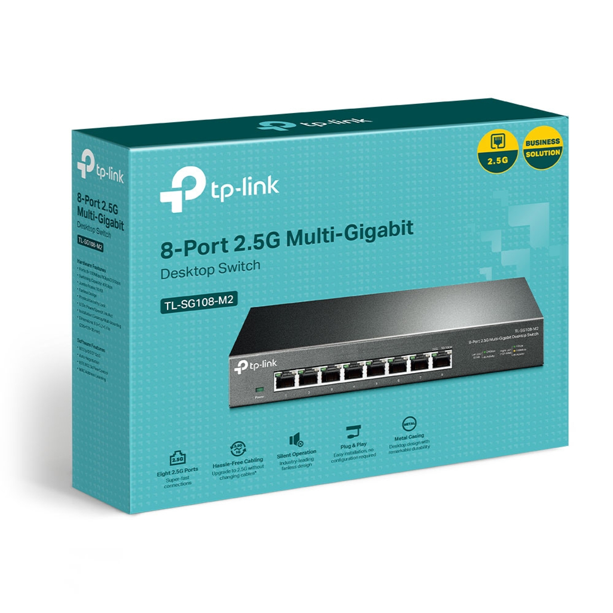 8Port MultiGigabit Desktop Switch