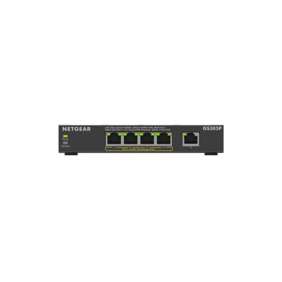 5-port Gigabit PoE+ Unmanaged Switch