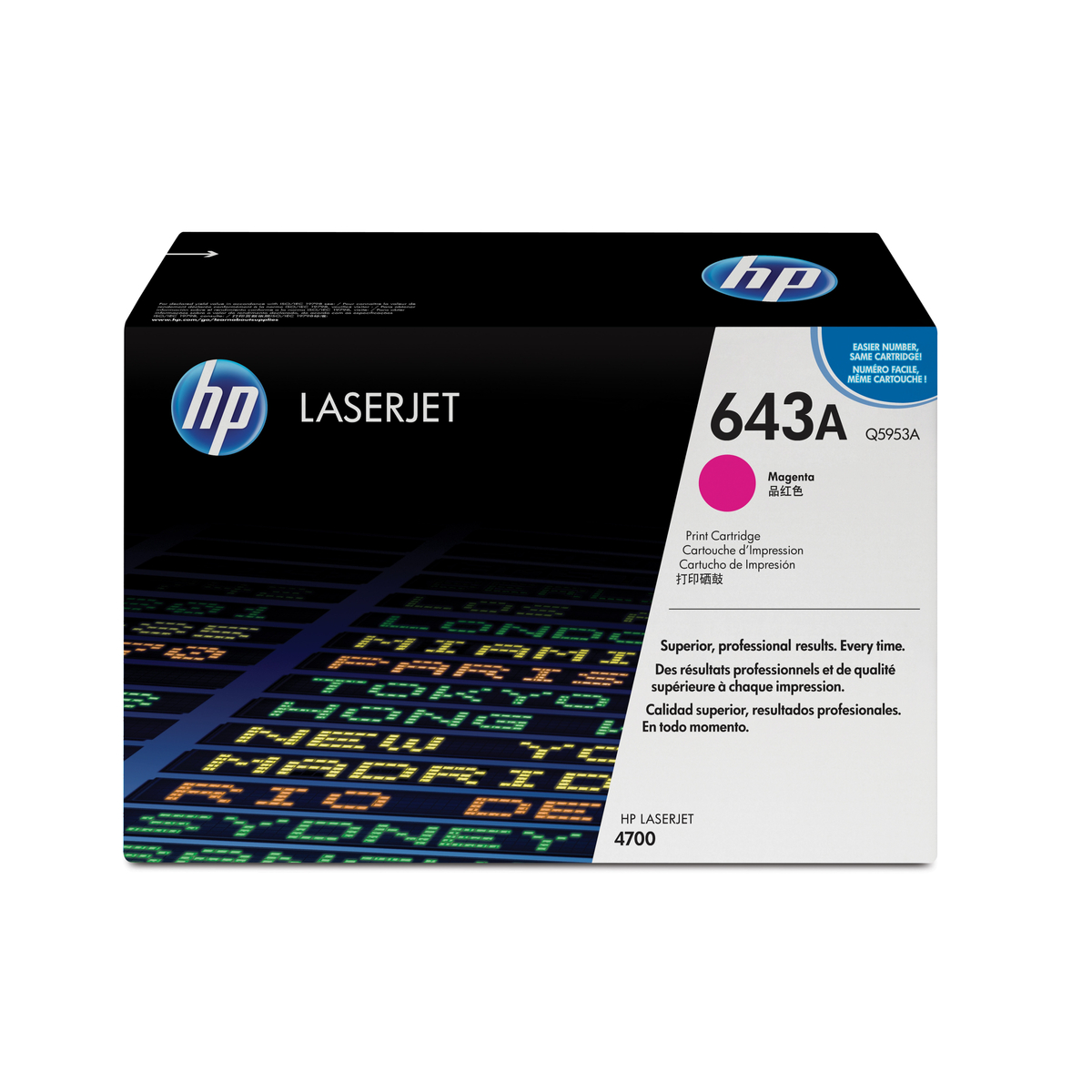 Hp Clj 4700 Magenta Toner 10K