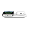 2in1 Qi2 15w Mag Charging Pad Wht